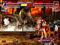 une photo d'Ã©cran de The King of Fighters 95 sur Sega Saturn